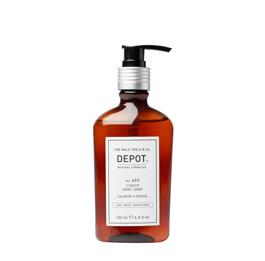 Kropspleje - Depot No. 603 Cajeput & Myrtle Liquid Soap 200 ml - 8032274130239