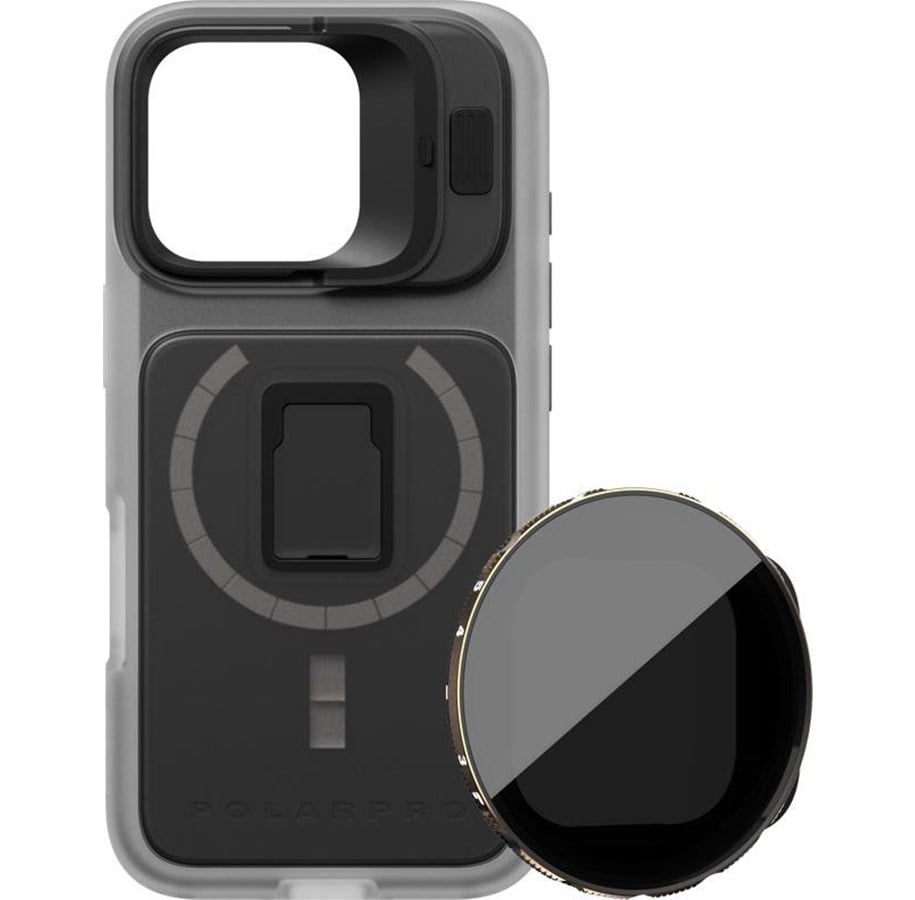 Mobil - Covers & Cases - PolarPro Kit - LiteChaser iPhone 16 Pro ProCase Cl - 131158