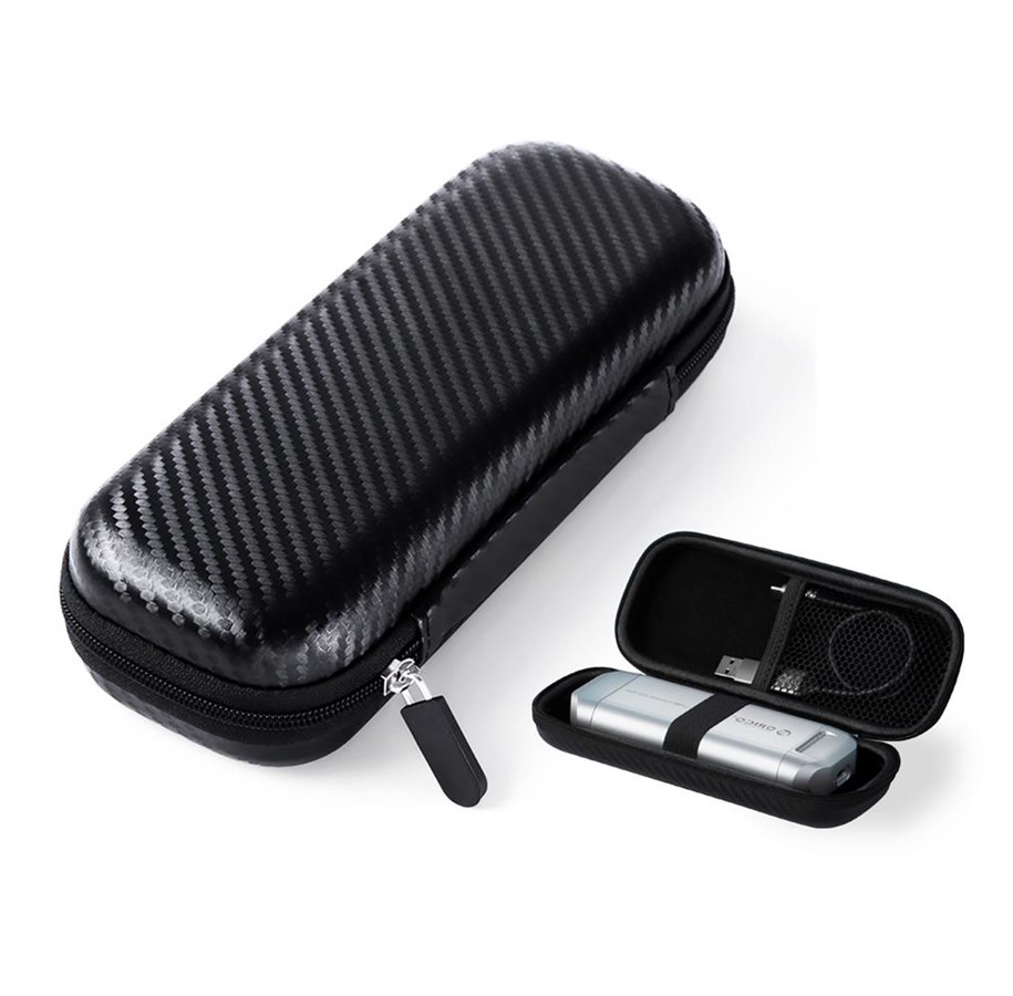 Harddisk - tilbehør - ORICO M2PH04 Protective Case for M.2 2280 Drive - Black - M2PH04-BK-BP