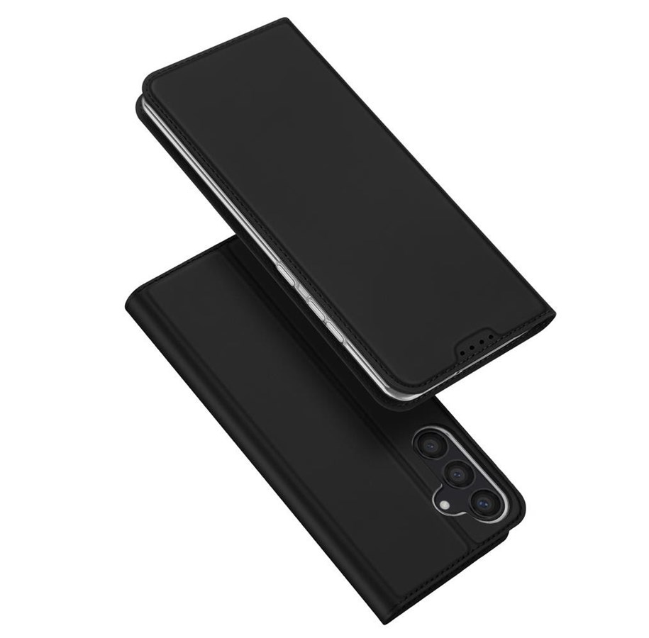 Mobil - Covers & Cases - Dux Ducis Skin Pro Case for Samsung S24 with Flip - Black - 6934913021538