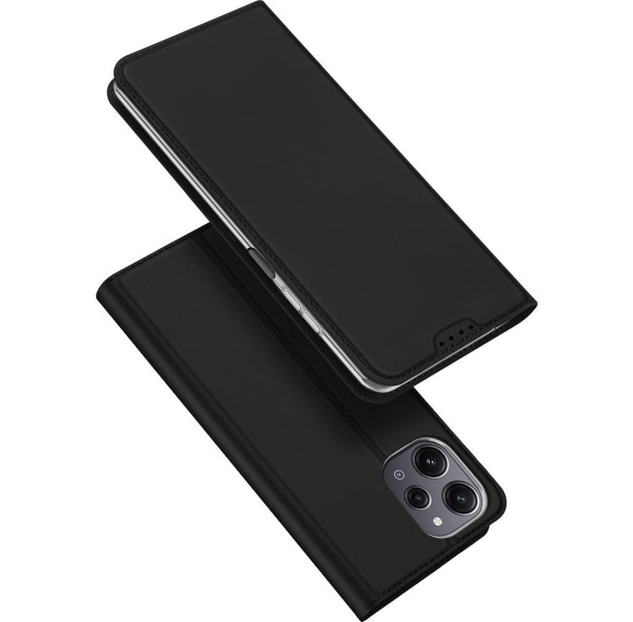 Mobil - Covers & Cases - Dux Ducis Skin Pro Eco Leather Case for Xiaomi Redmi 12 / Redmi 12R - Black - 6934913024140