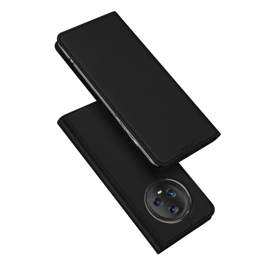 Mobil - Covers & Cases - Dux Ducis Skin Pro Case for Honor Magic5 Flip Cover Card Wallet Stand Black - 6934913028100