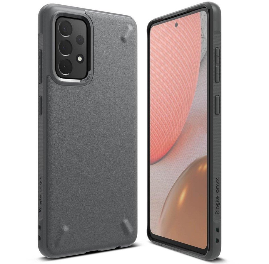 Mobil - Covers & Cases - Ringke Onyx Rugged Case Cover for Samsung Galaxy A72 4G Grey (OXSG0038) - 8809785453931