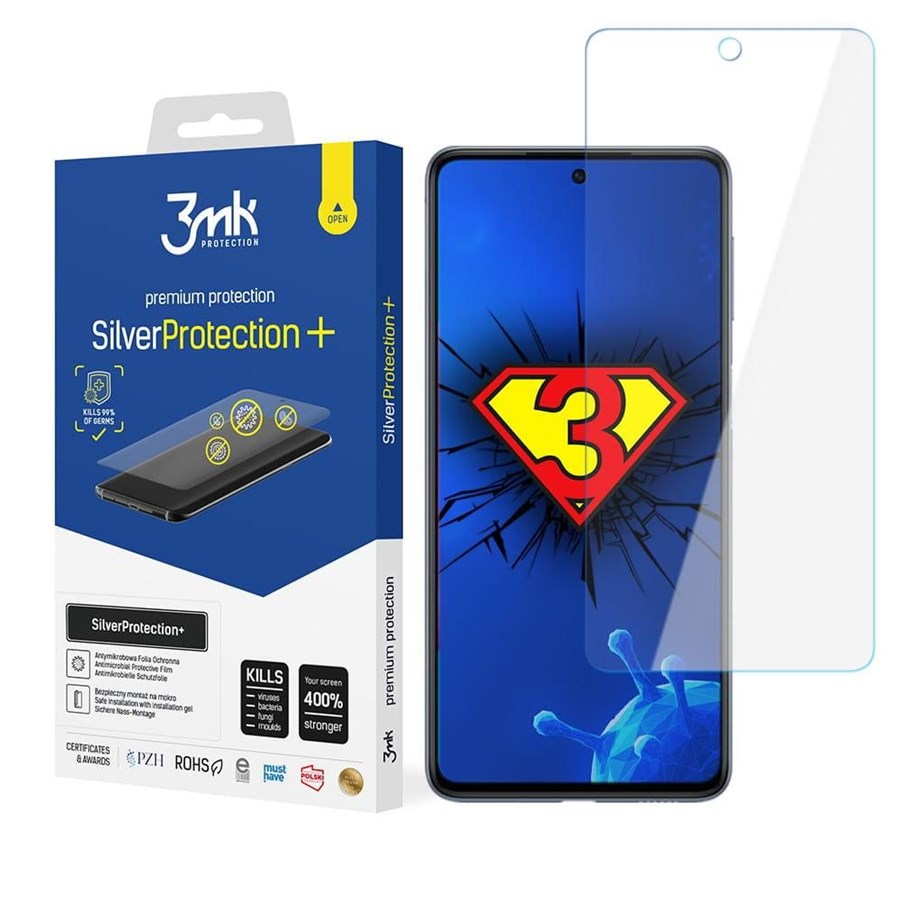 Mobil - Beskyttelsesglas - 3mk Samsung Galaxy M53 5G -  SilverProtection+ - 5903108471787