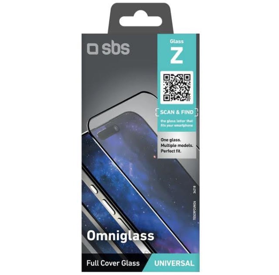 Mobil - Beskyttelsesglas - SBS Omniglass Z Universal Glass - TESCRFCUNI26