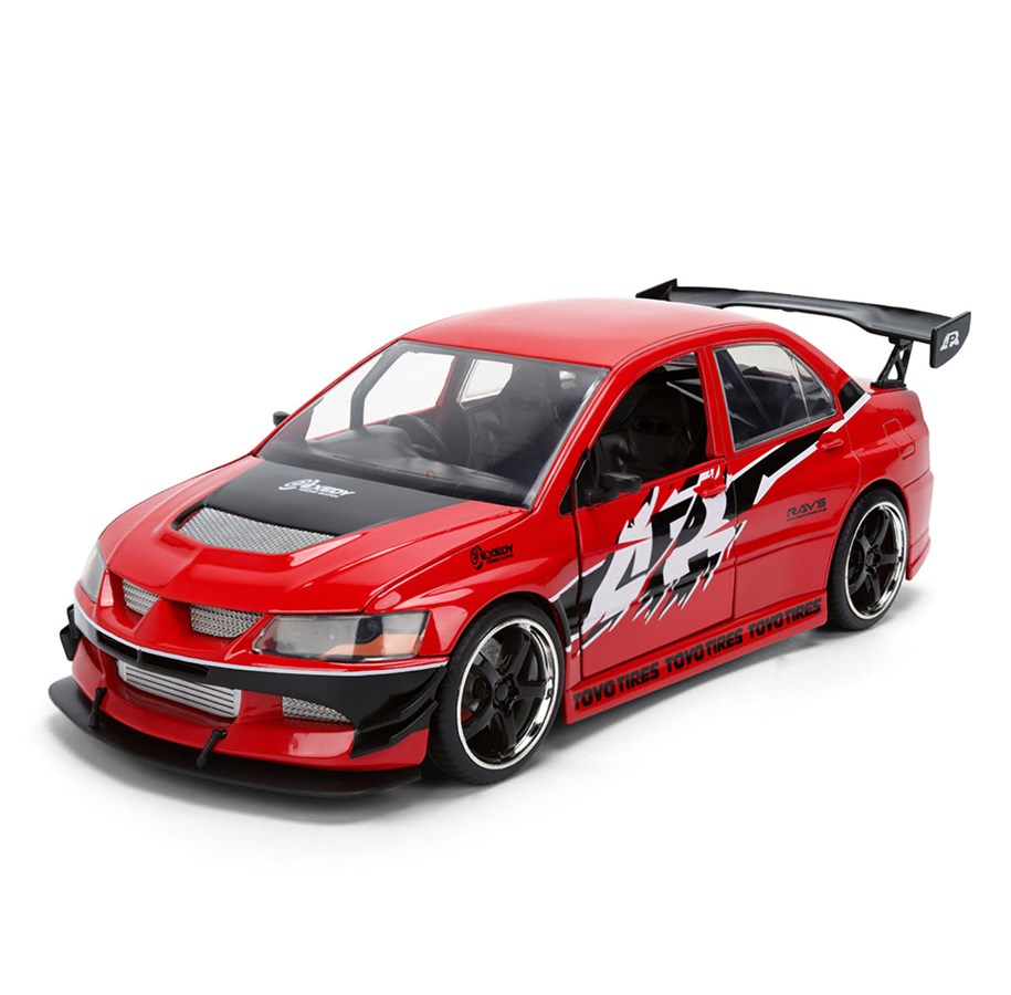 Legetøjsbil - Jada Toys Fast&Furious 2006 Mitsubishi Lancer 1:24 - 9336208314R00