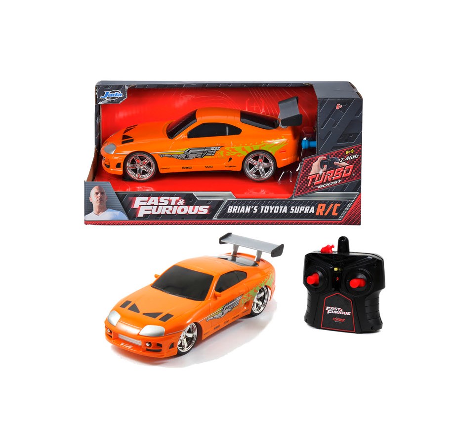 Legetøjsbil - Jada Toys Fast & Furious RC Brian's Toyota 1:24 - 9397602314R03