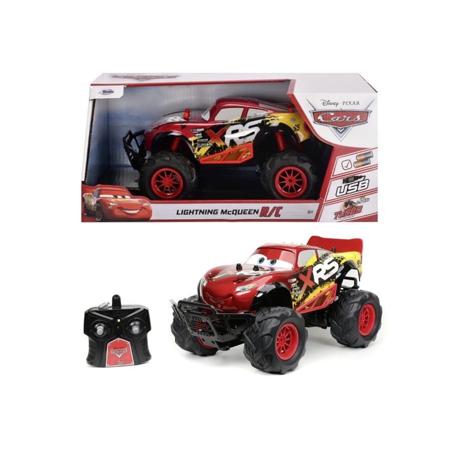 Fjernstyret - Jada Toys RC Lightning McQueen Off Road 1:14 - 9333481214R00