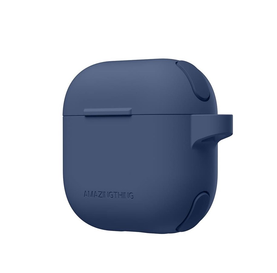 Mobil - Covers & Cases - AmazingThing Omni Case for AirPods 4 - Dark Blue - APRO4OMDB