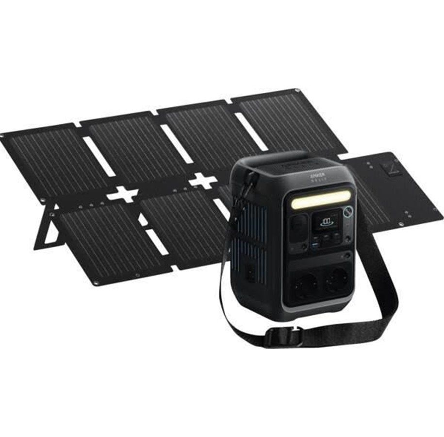 Power Station - Anker SOLIX C300X + PS60 Solar Panel Bundle - B1723311