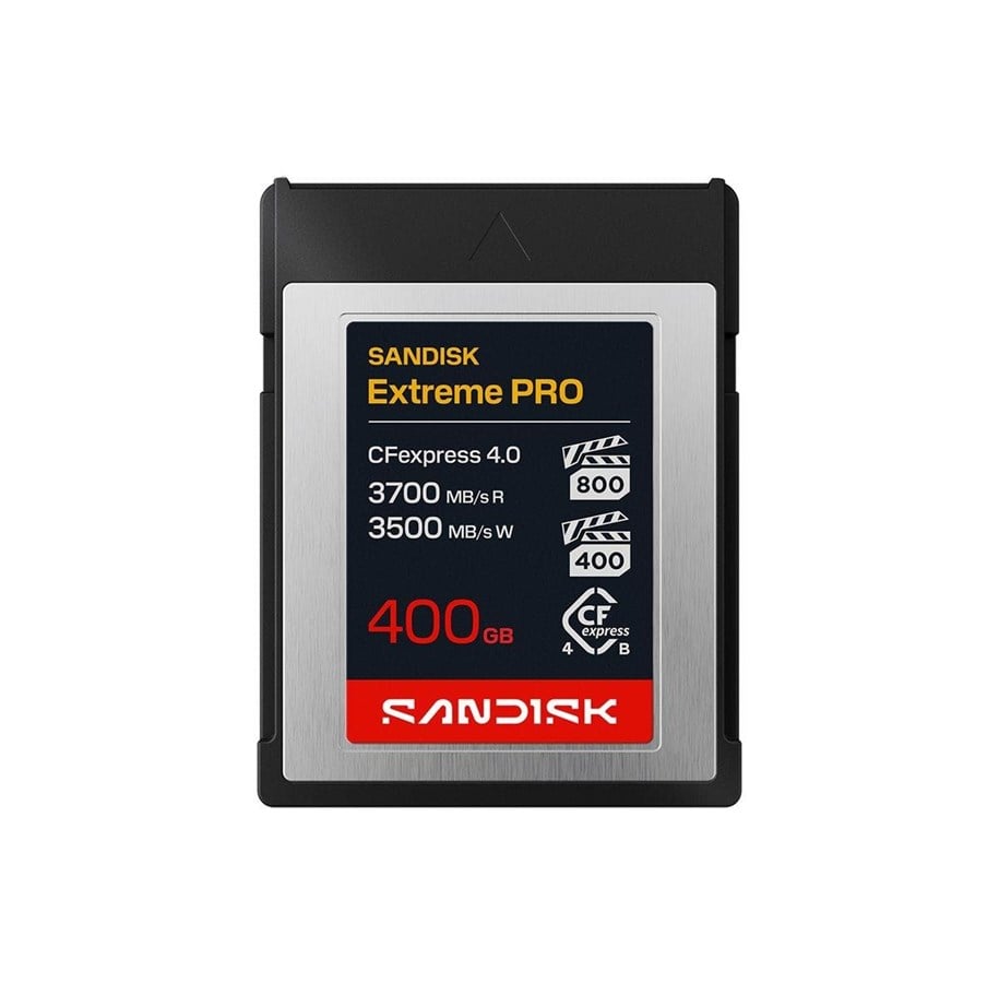 Hukommelseskort - SANDISK Extreme PRO - flash memory card - 400 GB - CFexpress 4.0 Type B - SDCFEB-400G-GN4NN