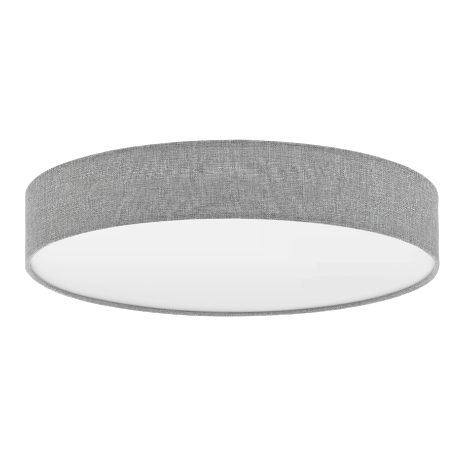 Lamper - EGLO ROMAO LOFT Ø570 CCT 4000LM GRÅ M/FJERNB. - 97779